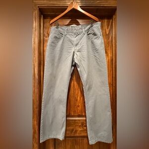 Levi's Slim Straight Gray Jeans for Men (Size 36/30)